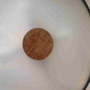 Lustre suspendu, placage racine de bouleau