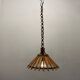 Rattan vintage Light Pendants Set of 2 1960’s