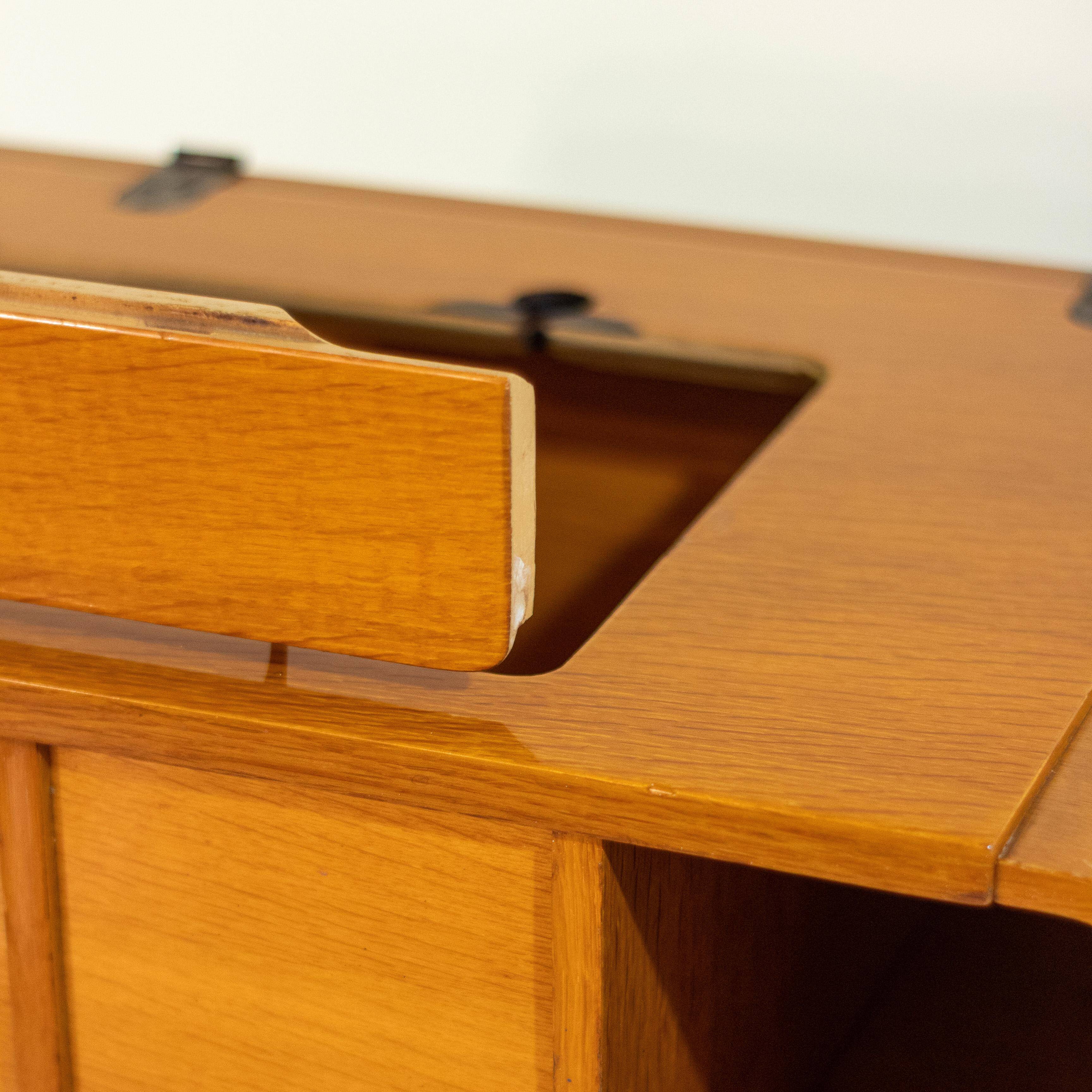 1960s Singer Console Table