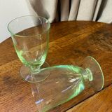 Two uraline glasses