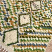 Small Moroccan Azilal rug, authentic vintage Moroccan Berber rug