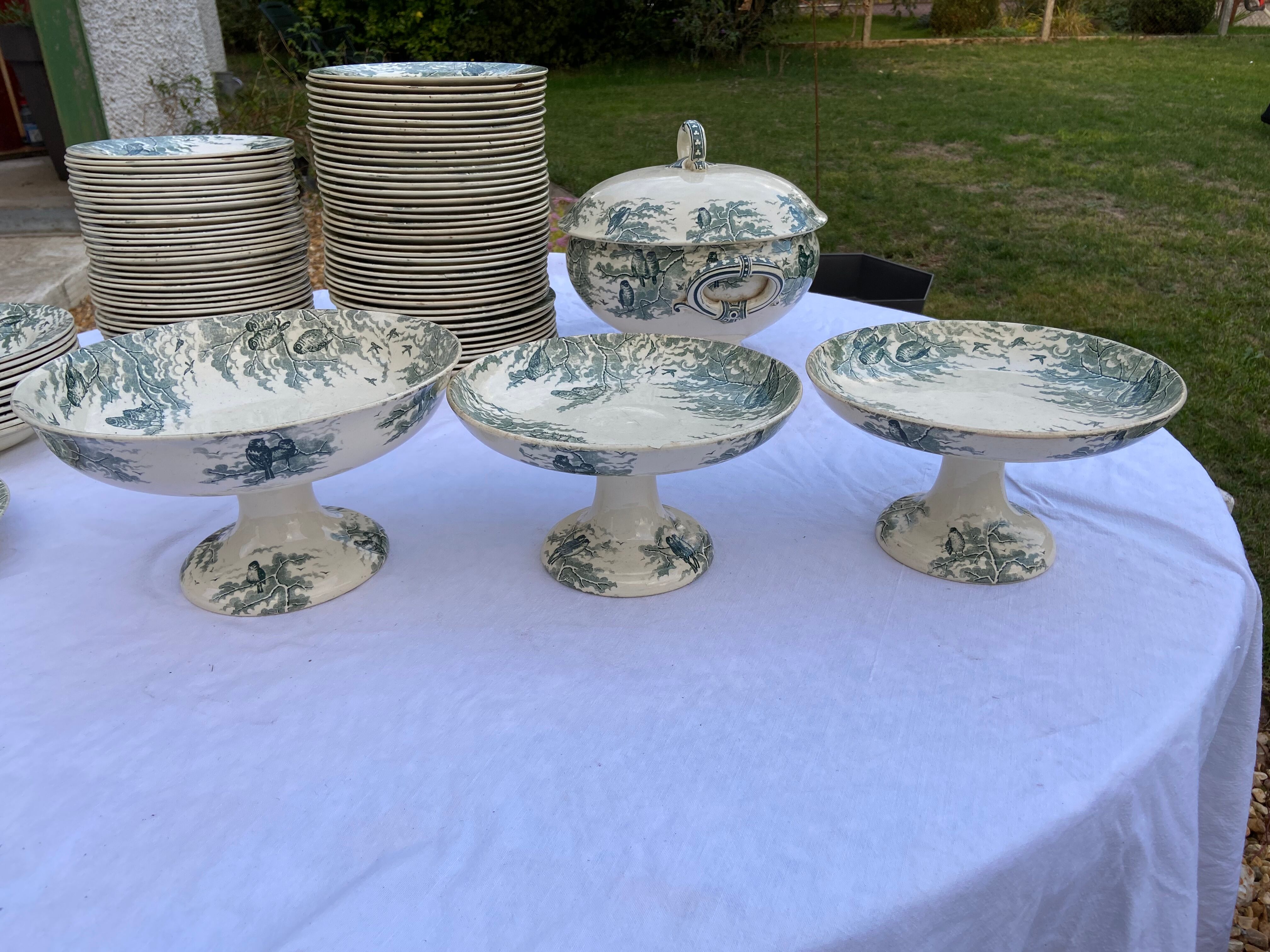 Service Sarreguemines 100 pieces