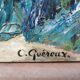 Painting signed Quéreux? landscape , Oil on canvas