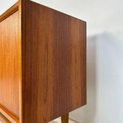 1960s Vintage Large Minimalistic Mid-Century Teak Sideboard