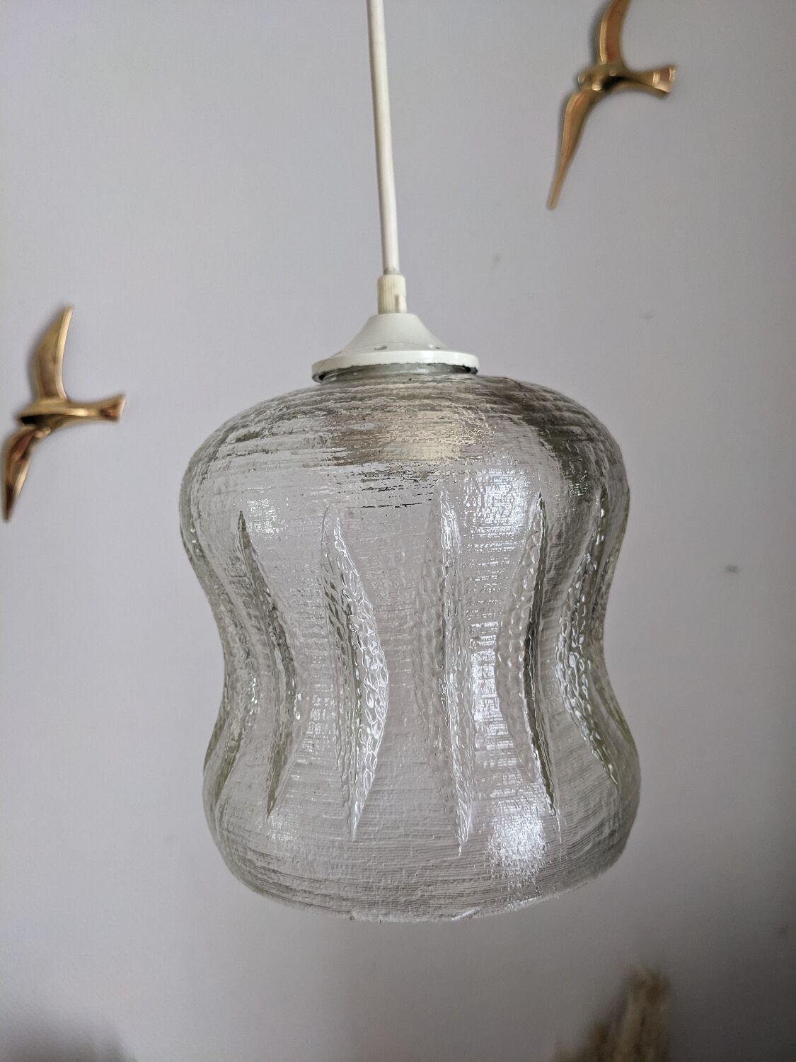 Vintage pendant lamp designate Italian Relux