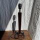 Vintage wooden designer lamp base H43