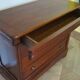 Fruit wood ogee chest of drawers - Louis Philippe style - 4 drawers - 1980s