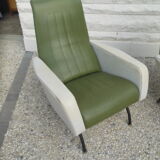 Lot of 2 vintage armchairs