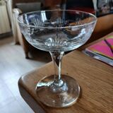 11 antique champagne glasses