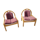 Pair of baumann armchairs from the 70s