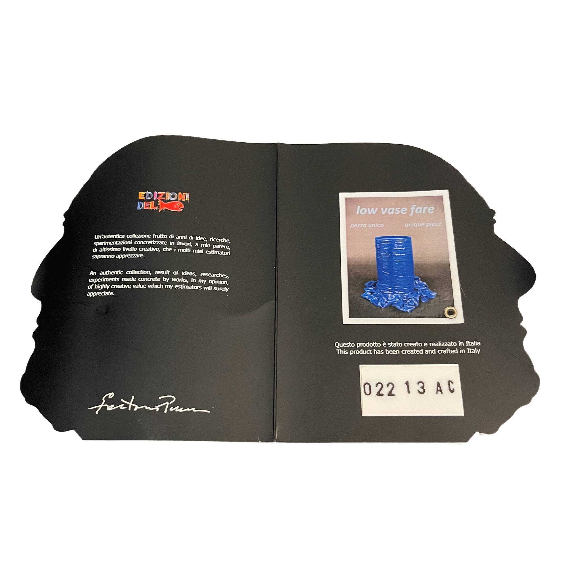 Tarif Vase Bas Par Gaetano Pesce Pour Meritalia "Edizioni Del Pesce"