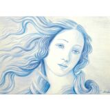 Dibujo al pastel. Pastel painting.