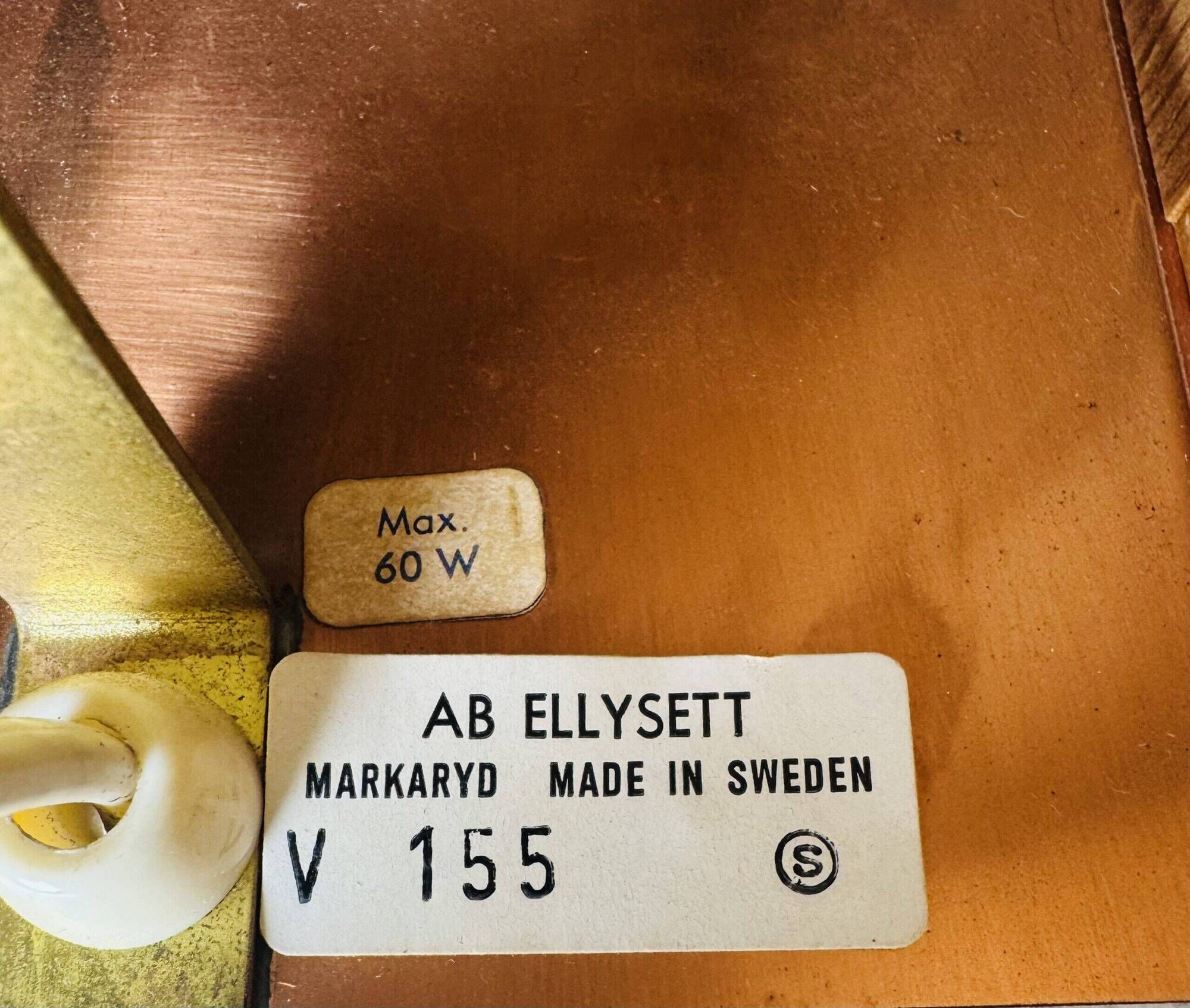 Model V155 Curved Pine Veneer Wall Lamps By Hans-Agne Jakobsson For Markaryd, Sweden 1960S