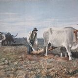 Tableau héliogravure originale Gillot