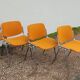 Series of 4 DSC chairs by Giancarlo Piretti for Anomina Castelli design