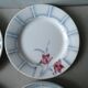 Set of 6 dinner plates Digoin Sarreguemines 40-50 years