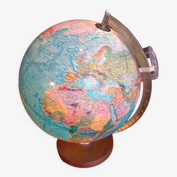 Globe terrestre lumineux