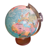 Globe terrestre lumineux