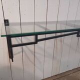 Wrought iron console, 50's
