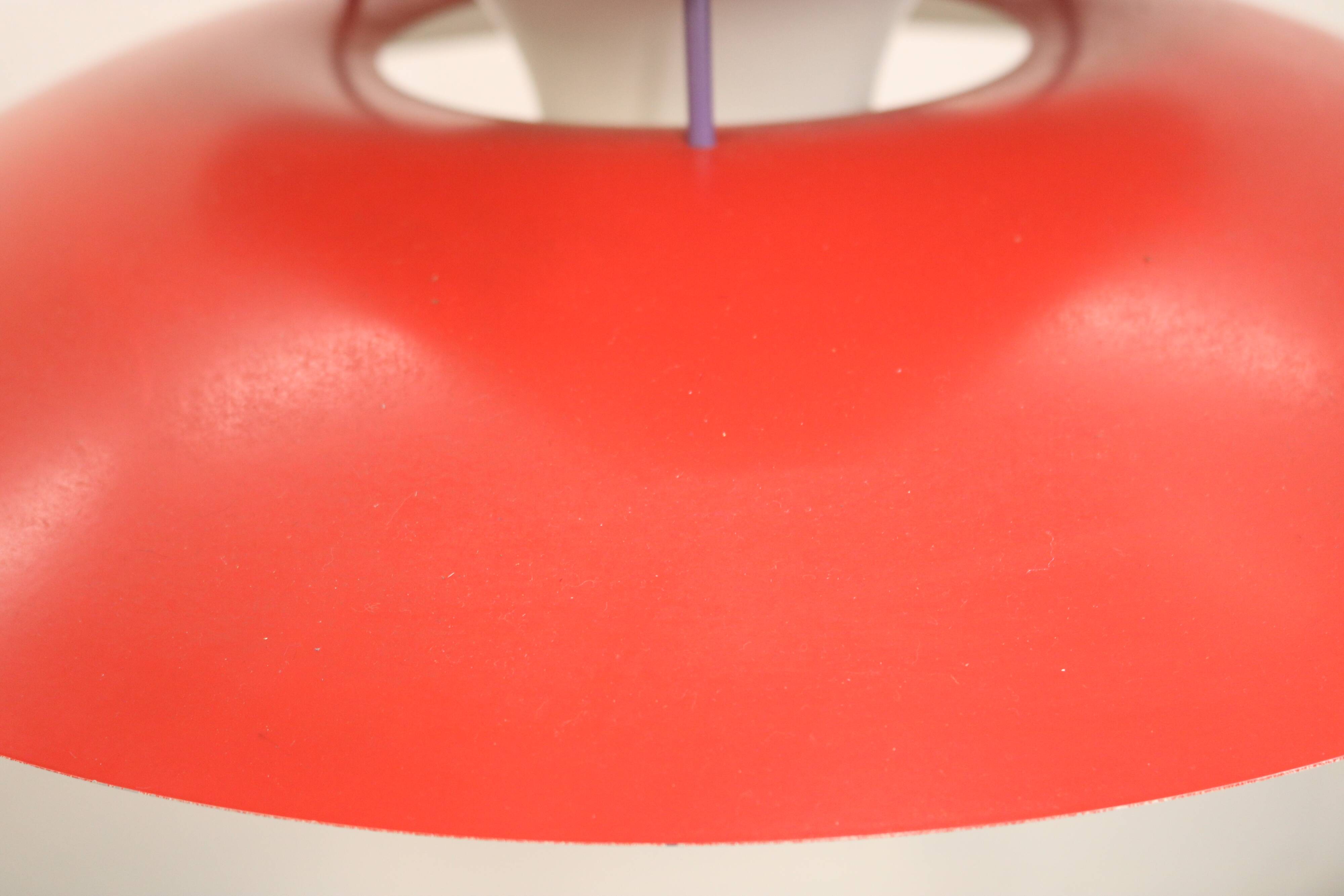 The genuine Danish item - PH5 pendant - original red colour - Louis Poulsen -