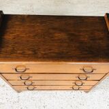 Vintage chest of drawers with 4 drawers, 50s /60