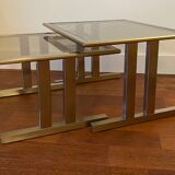 Stainless steel nesting tables