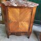 Pair of corner cabinets louis xvi corner furniture from the 18th century with a top ma