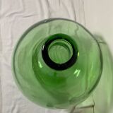Dame-jeanne en verre vert