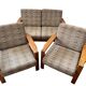 Salon scandinave en teck massif 1970