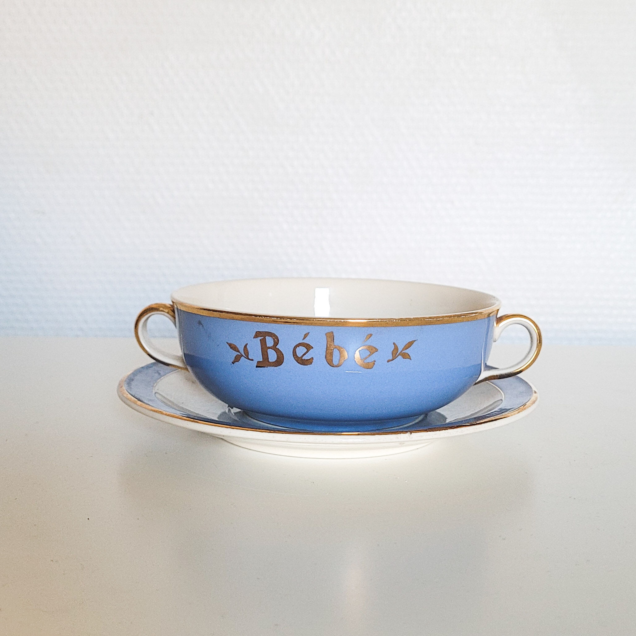 Bol et soucoupe "Bébé" Villeroy et Boch