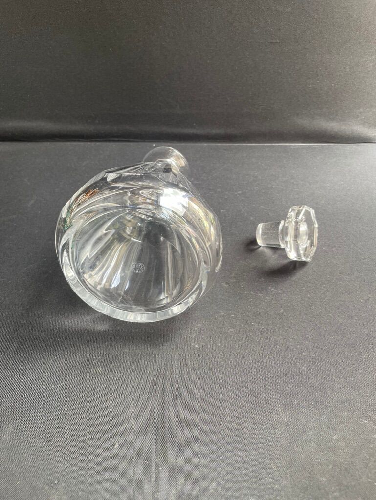 Carafe stamped Baccarat service Talleyrand