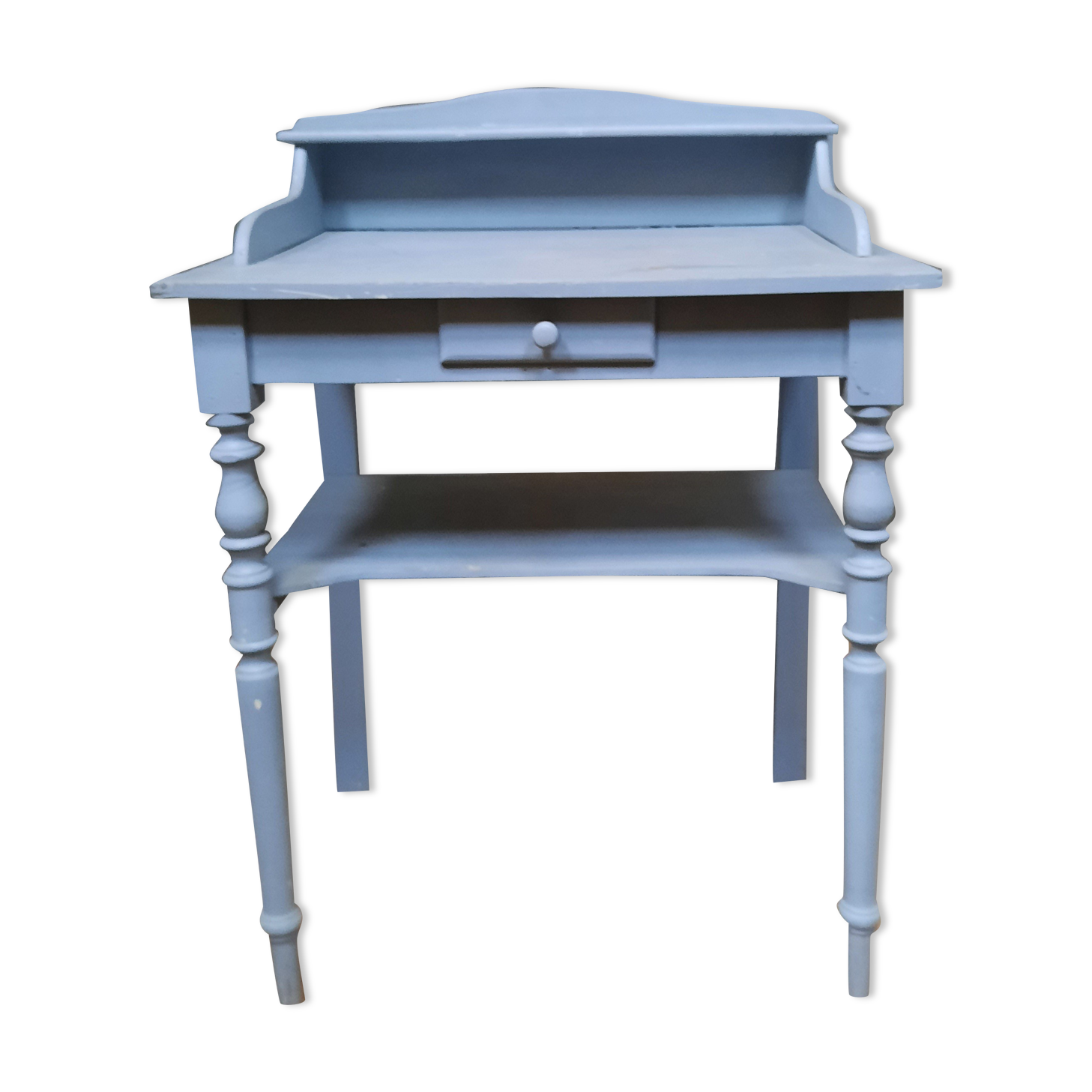 Painted wooden desk