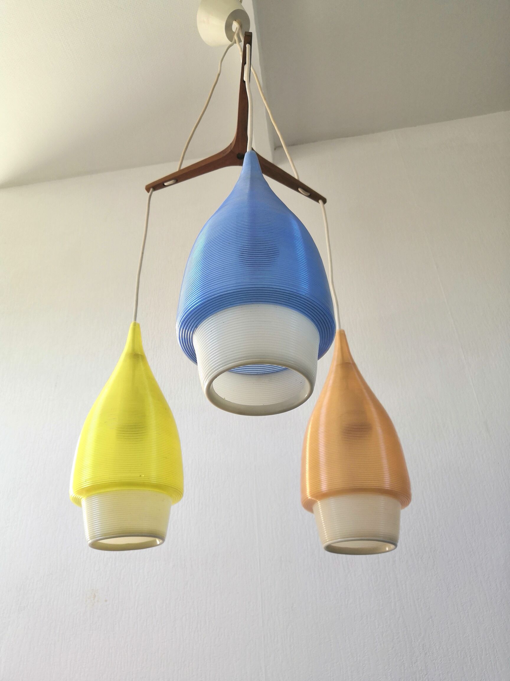 Lustre cascade gouttes d'eau design années 60- 70