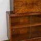 Rurka Glass Cabinet in Burl Walnut, Art Deco – 1940