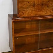 Meuble Vitré Rurka en Ronce de Noyer, Art Déco – 1940