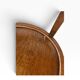 Ensemble de 4 chaises art déco vintage en bois
