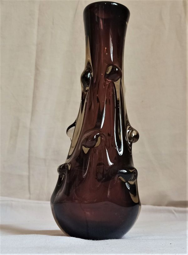 Murano Crystal Vase 70s