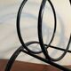 Metal magazine rack