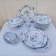 6 flat plates, Limoges porcelain, Bernardaud, Beijing No. 1