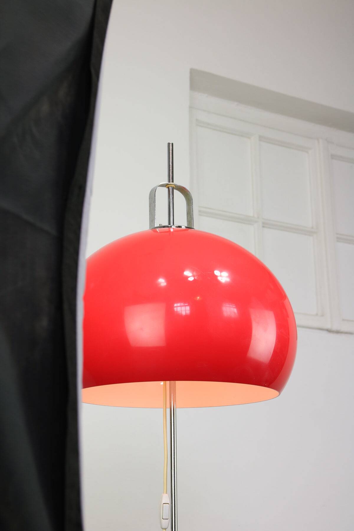 Large Space Age Lucerna Floor Lamp by Luigi Massoni for Guzzini, 1960s