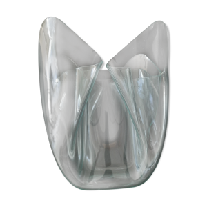 Vase plexiglas transparent