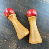 Pepper and salt shaker 80s