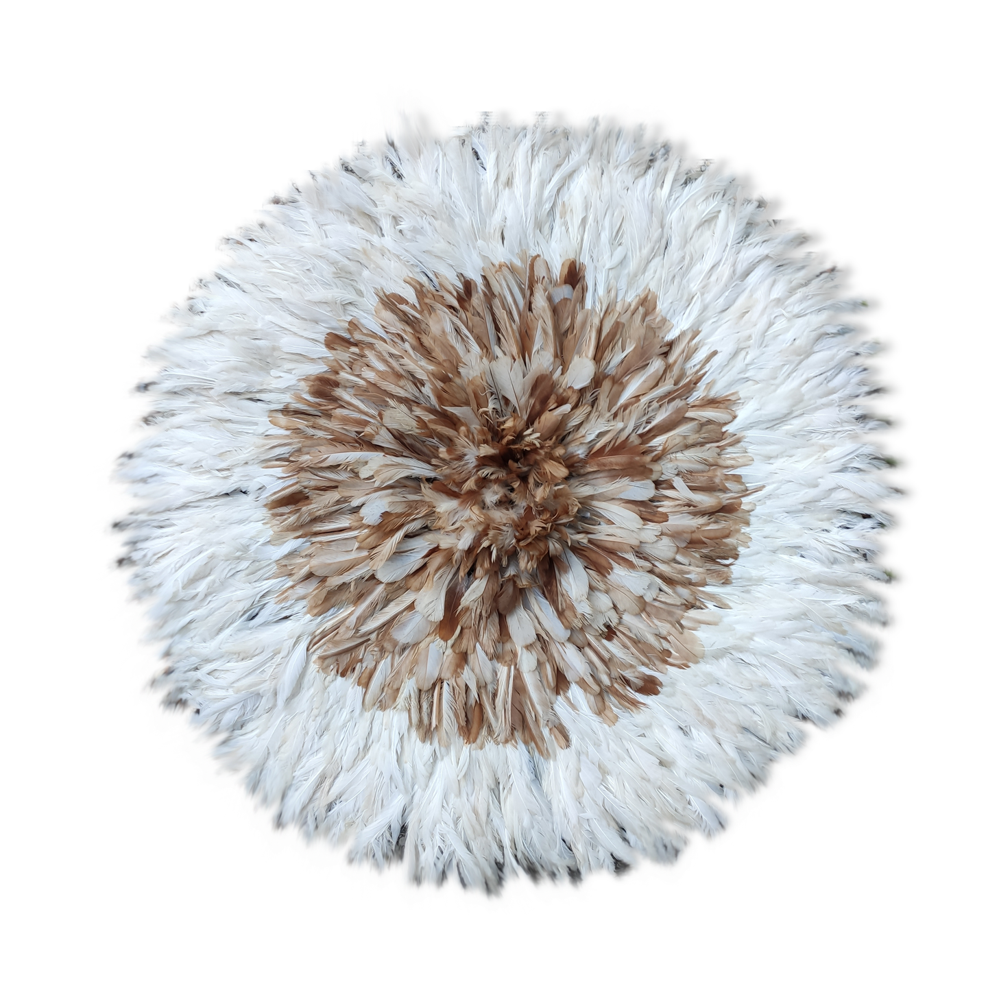 Juju hat natural beige and white 80cm