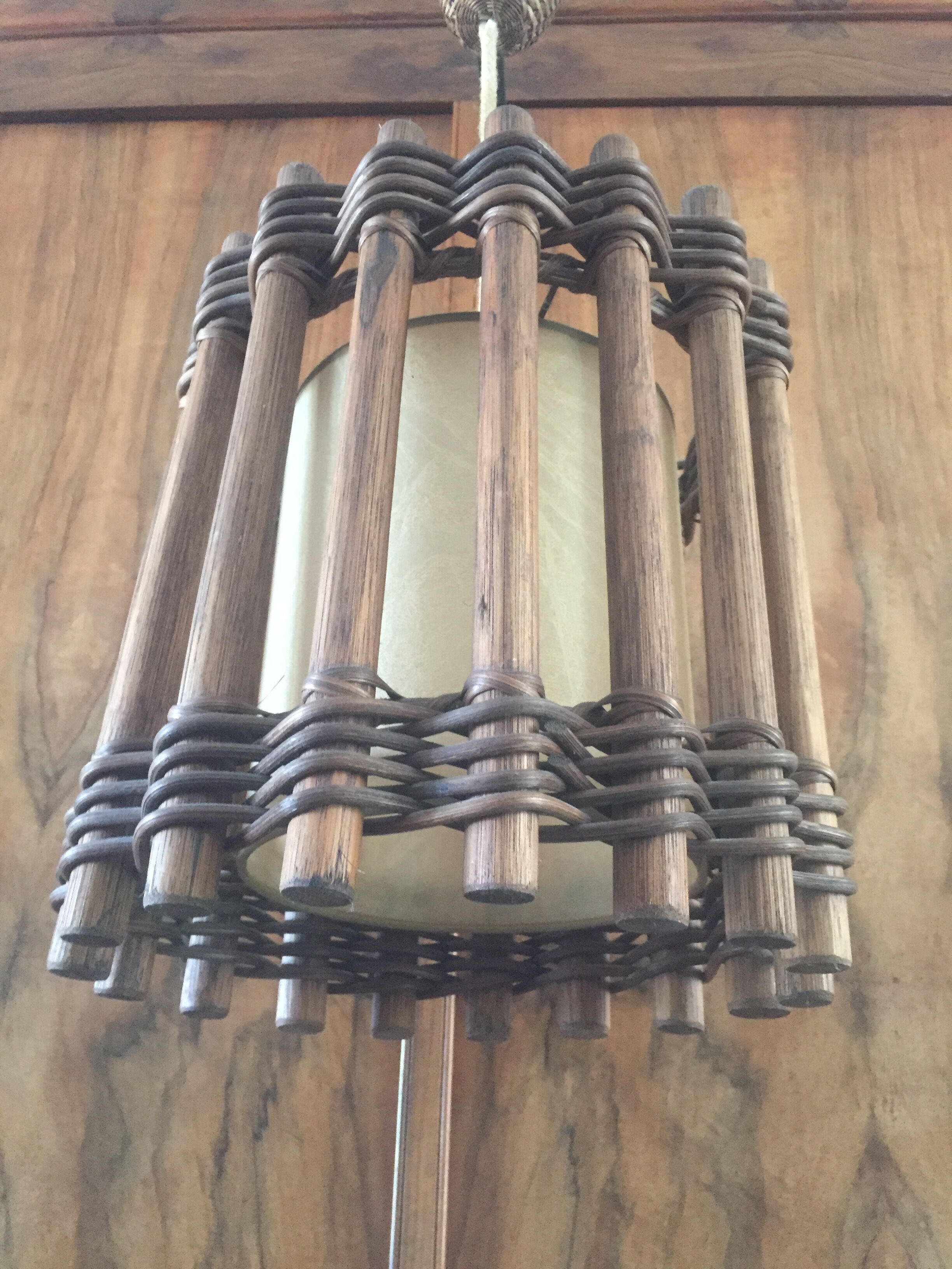 Wood and skin luminaire