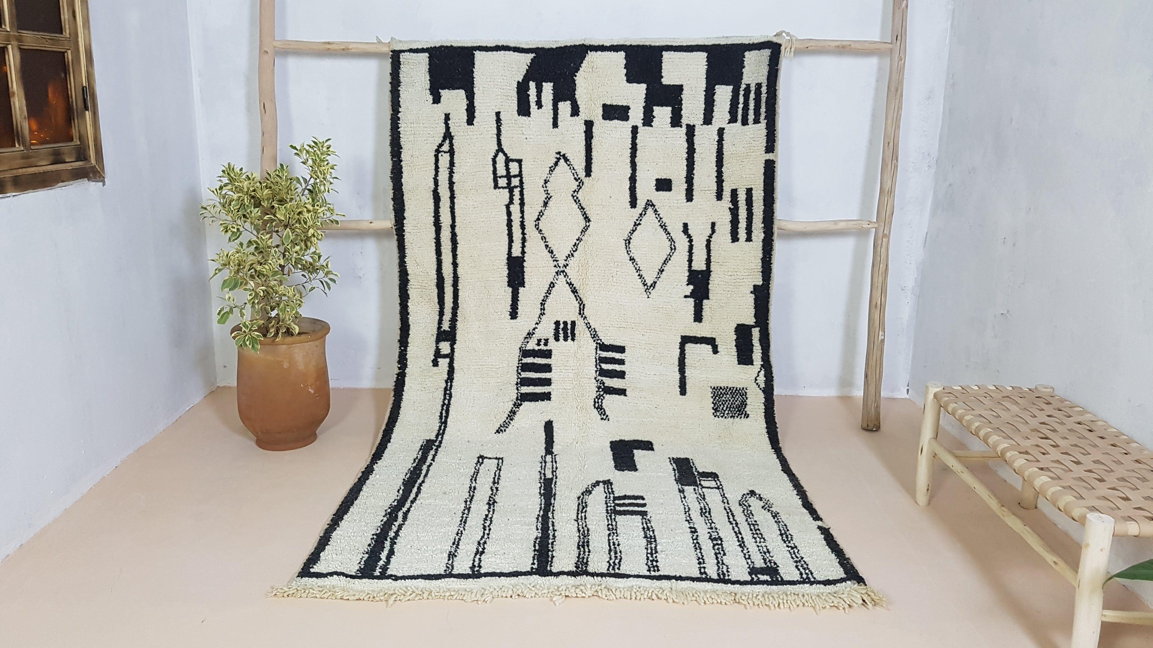 Tapis Beni Ouarain, 275 x 155 cm