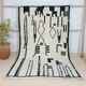 Tapis Beni Ouarain, 275 x 155 cm