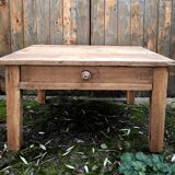 Wooden coffee table
