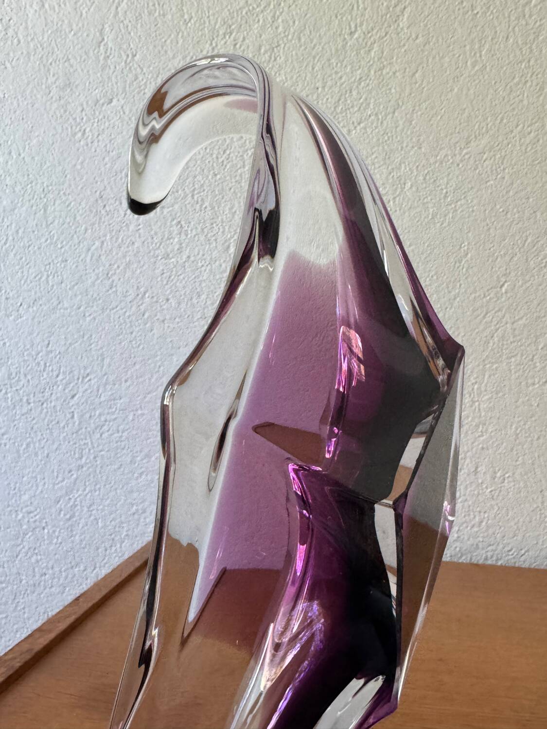 Amethyst crystal cup from the 70s