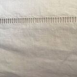 2 draps en lin blanc cassé 230cmx330cm