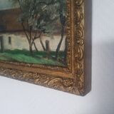 Tableau acrylique Paysager